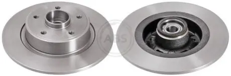 Фото Диск гальмівний (задній) Renault Scenic/Megane 2.0dCi 05- (270x10) (з підшипником) (+ABS) A.B.S. (17736C) зображення 1