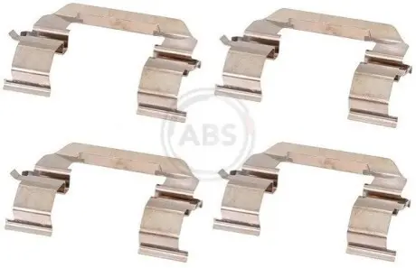 Фото Гальмівні колодки (монтажний набір) A.B.S. (1776Q) зображення 1