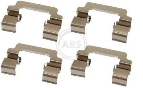 Фото Гальмівні колодки (монтажний набір) A.B.S. (1777Q) зображення 1