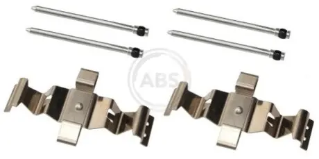 Фото Комплектуючі гальмівних колодок A.B.S. (1786Q) зображення 1
