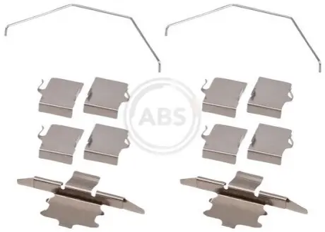 Фото Тормозные колодки (монтажный набор) A.B.S. (1791Q) изображение 1