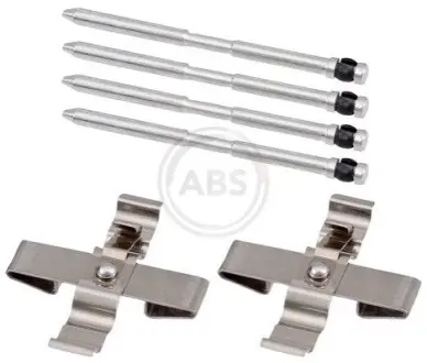 Планка супорта (заднього) прижимна (к-кт) VW Touareg 2.5TDI/3.0TDI 02-10 (Brembo) A.B.S. 1809Q