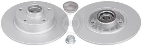 Фото Диск гальмівний (задній) Renault Megane III/Scenic III 08- (260x8) (+ABS) A.B.S. (18140C) зображення 1