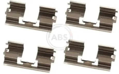 Монтажний набір задніх гальмівних накладок A.B.S. 1818Q Купити в Україні