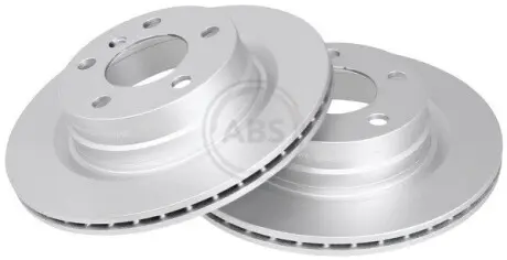 Диск гальмівний (задній) BMW 1 (F20/F21)/ 3 (F30/F31)/ 4 (F32/F36) 11- (300x20) (з покриттям) (вент.) A.B.S. 18197 Купити в Україні