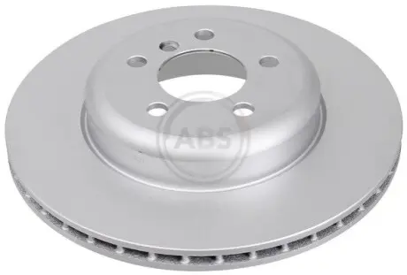 Диск гальмівний (задній) BMW 5 (F10/F11)/6 (F06/F13)/ 7 (F01/F04) 09- (345x24) (з покриттям) (вент.) A.B.S. 18206