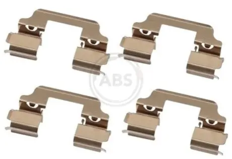 Фото Комплектуючі гальмівних колодок A.B.S. (1828Q) зображення 1