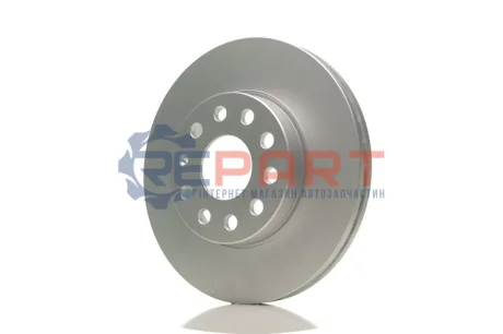 Фото Диск гальмівний (передній) VW Golf VII 12-/Audi A3 12- (276x24) (з покриттям) (вентильований) A.B.S. (18430) зображення 1