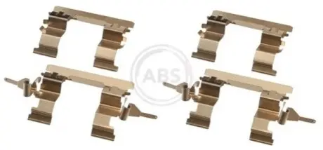 Фото Комплектуючі дискового гальма A.B.S. (1853Q) зображення 1