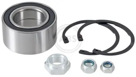 Підшипник маточини (передньої) Audi 100/200/Quattro -91 (42x75.05x37) (к-кт) A.B.S. 200516 Купити в Україні