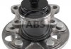 Подшипник ступицы задней. Toyota Corolla/Auris 02- (+ABC) - A.B.S. 201377 (4245012100, 4245002120)