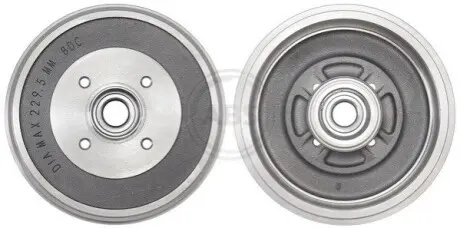 Гальмівний барабан A.B.S. 2758SC Купити в Україні