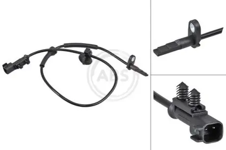 Датчик ABS (задний) Tesla Model S (680mm) A.B.S. 30104 Купить в Украине
