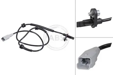 Фото Датчик ABS (задній) Citroen Berlingo 1.6HDi 05- A.B.S. (31218) зображення 1