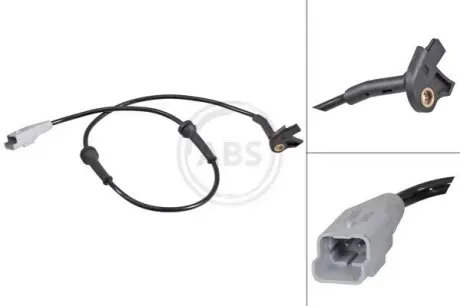 Фото Датчик ABS (передній) Citroen Berlingo 1.6HDi 08- A.B.S. (31269) зображення 1