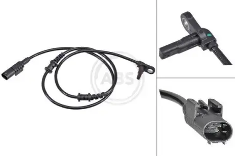 Фото Датчик ABS (передній) MB Sprinter (W906)/VW Crafter 06- A.B.S. (31275) зображення 1