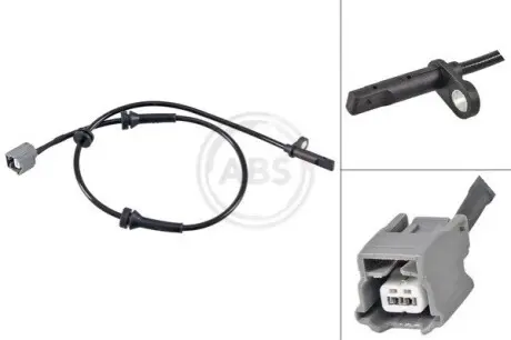Датчик ABS (передній) Nissan Qashqai/X-trail 13-/Renault Kadjar/Koleos 15- (L=755mm) A.B.S. 31640