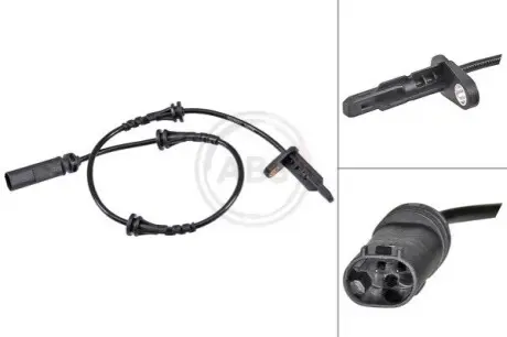Датчик ABS (задній) BMW 3 (G20/G80/G28/G21/G81) 18-/Z4 18- (L=604mm) A.B.S. 32145 Купити в Україні