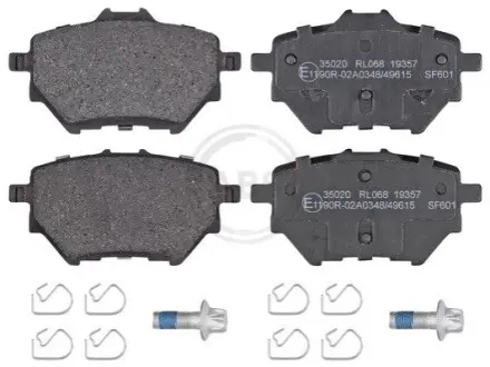Колодки гальмівні (задні) Citroen C4/Berlingo/Peugeot 308/508/3008/Partner/Opel Combo 13 A.B.S. 35020 Купити в Україні