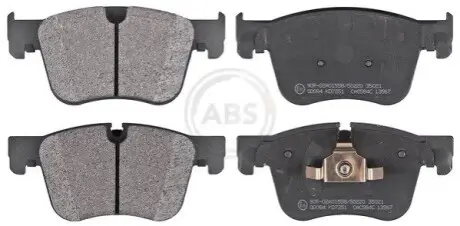 Колодки гальмівні (передні) Citroen C4 Picasso/Grand Picasso/Peugeot 308 13 A.B.S. 35021 Купити в Україні