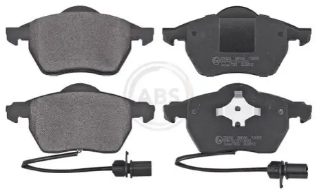 Колодки гальмівні (передні) Audi A4/A6/Skoda Superb/VW Passat 1.9TDI/2.5TDI 96-(з датчиками)(ATE) A.B.S. 35026 Купити в Україні