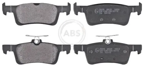 Фото Комплект гальмівних колодок (задніх) Citroen Berlingo 18-/Peugeot 308 1.6 HDi 14- A.B.S. (35028) зображення 1