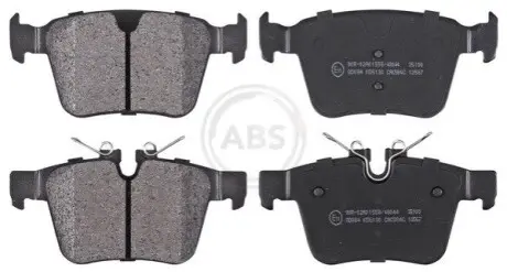 Колодки тормозные, дисковые A.B.S. 35100 Купить в Украине