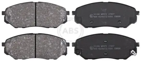 Колодки гальмівні (передні) Kia Sorento 15 A.B.S. 35108 Купити в Україні