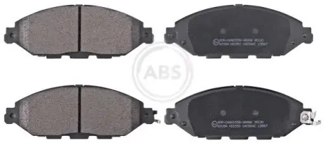 Колодки гальмівні (передні) Nissan Pathfinder IV/Murano III 13- (Sumitomo) A.B.S. 35130 Купити в Україні