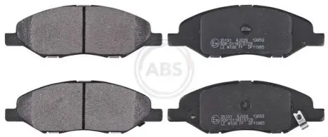 Колодки гальмівні (передні) Nissan Micra II/III/Note/Tiida 04-13 A.B.S. 35131 Купити в Україні