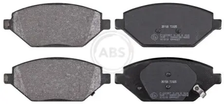 Гальмівні колодки A.B.S. 35158