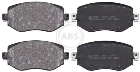 Колодки гальмівні (передні) Renault Megane IV 15 A.B.S. 35164 Купити в Україні