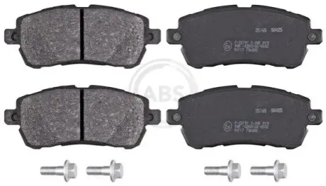 Колодки гальмівні (передні) Ford Fiesta 08 A.B.S. 35165 Купити в Україні