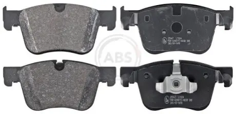 Колодки гальмівні (передні) Citroen Berlingo/Opel Combo 18-/Peugeot 3008/508 16- (Ate) A.B.S. 35167
