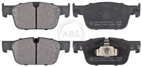 Колодки гальмівні (передні) Volvo S60 III/S90 II/ V60 II/ XC60 II A.B.S. 35168 Купити в Україні