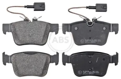 Тормозные колодки дисковые A.B.S. 35177