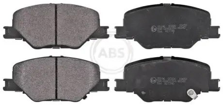 Колодки гальмівні (передні) Opel Insignia B 17 A.B.S. 35196 Купити в Україні