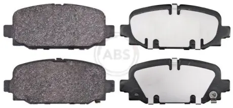 Фото 1 — Колодки гальмівні (задні) Jeep Compass 1.4-2.4 17- A.B.S. (35230) Фото Колодки гальмівні (задні) Jeep Compass 1.4-2.4 17- A.B.S. (35230) зображення 1