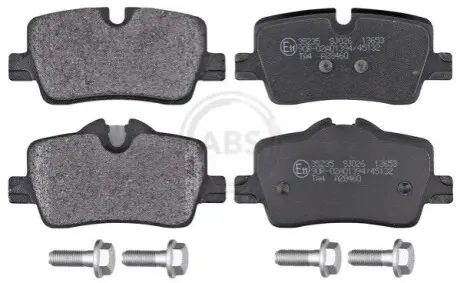 Колодки гальмівні (задні) BMW 3 (G20/G21/G80/G81/G28)/4 (G22/G23/G82/G83/G26) 18-/2 (G42/G87) 21 A.B.S. 35235