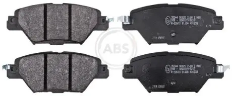 Колодки тормозные, дисковые A.B.S. 35244