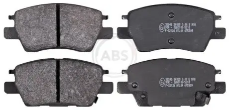 Тормозные колодки пер. Bolt/Ampera 16- A.B.S. 35245