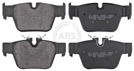Колодки гальмівні (задні) BMW 1 (F40)/2 (F44) 19-/X2 (F39) 18- B48 A20 (ATE) A.B.S. 35278