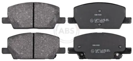 Колодки гальмівні (передні) Opel Insignia B 17-/ Mokka 12 A.B.S. 35288 Купити в Україні