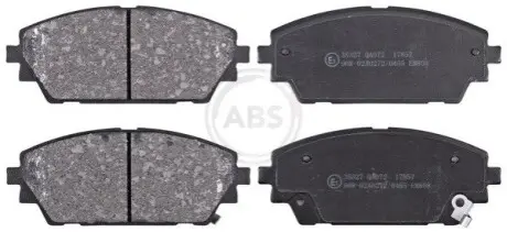 Колодки гальмівні (передні) Mazda 3 18 A.B.S. 35327 Купити в Україні