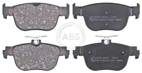 Колодки гальмівні (задні) Audi A3/Seat Leon/Skoda Octavia/VW Golf VIII 19-/Caddy 20 A.B.S. 35330 Купити в Україні