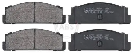 Тормозные колодки, дисковый тормоз.) A.B.S. 36003