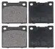 Гальмiвнi колодки дисковi 36037