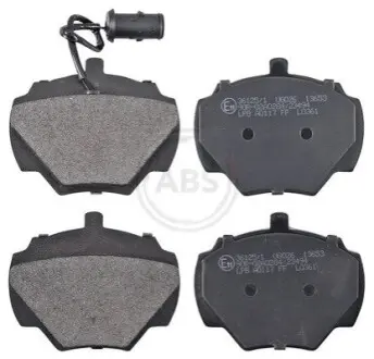 Колодки гальмівні (задні) Land Rover Range Rover I 69-96/Defender II 90-16/Discovery 89-96 A.B.S. 361251