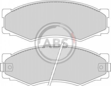 Гальмівні колодки, дискове гальмо (набір) A.B.S. 361681 (фото 1)