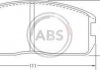 Тормозные колодки передние MITSUBISHI COLT/ LANCER -88 - A.B.S. 36178 (817449290, MB277542, MB316166)